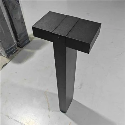 Inner Flange LED Bollard Anti-UV LED Garden Light Double Head